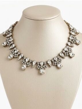 J Crew Pave Necklace
